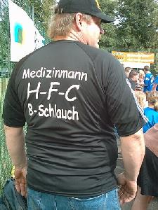 Bild: Erwin Gerstner, der Medizinmann des HFC B-Schlauch