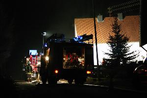 Bild: In die Henselbergstra&amp;szlig;e wurden die Einsatzkr&amp;auml;fte des L&amp;ouml;schbezirks Bubach-Calmesweiler in der Nacht zum 10. Januar 2006 gerufen