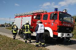 Bild: Einsatzkräfte aus dem Löschbezirk Wiesbach