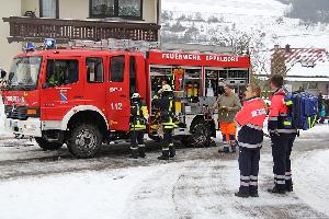 Bild: Feuerwehr und Rettungsdienst waren in der Schillerstra&amp;szlig;e in Dirmingen im Einsatz
