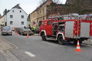 Bild: Verkehrsunfall in der Illinger Stra&amp;szlig;e