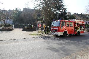Bild: Feuerwehreinsatz wegen &amp;Ouml;laustritt auf der Wiesbach