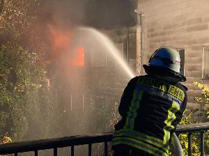 Bild: Wohnungsbrand in der Lebacher Stra&amp;szlig;e