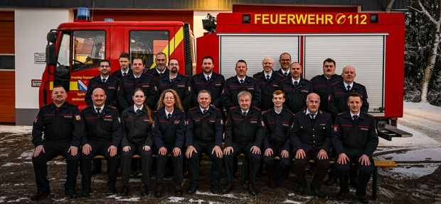 Bild: Jahreshauptversammlung im Löschbezirk Habach