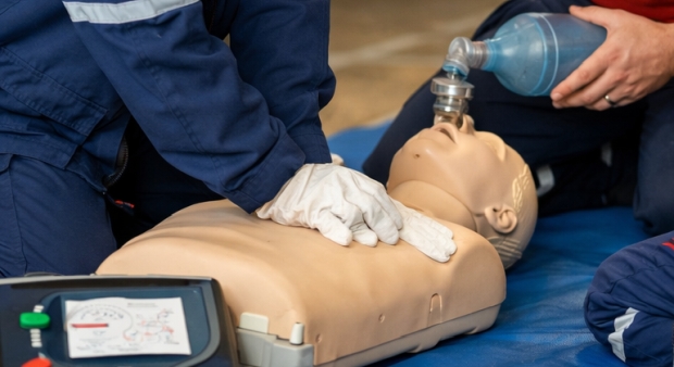 Bild: Erste Hilfe Übung der Jugendwehr Eppelborn