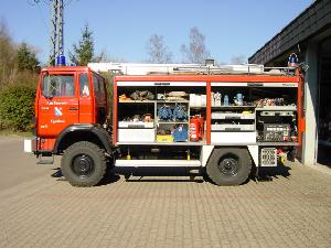 Bild: R&amp;uuml;stwagen RW1 im L&amp;ouml;schbezirk Eppelborn