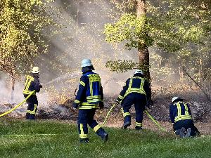Bild: Vegetationsbrand zwischen Dirmingen und Berschweiler