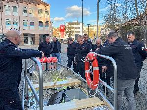 Bild: Neue Flachwasserboote für den Katastrophenschutz übergeben