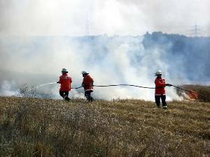 Bild: Großbrand im Ortsteil Habach