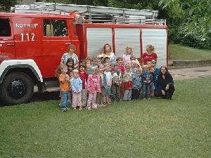 Bild: Gruppenfoto des kath. Kindergarten