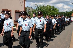 Bild: Impressionen von der 75-Jahr-Feier im Löschbezirk Habach