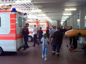 Bild: Besuch der Berufsfeuerwehr in Saarbrücken