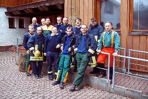 Bild: Gruppenfoto des Motors&amp;auml;genlehrgangs 2006 an der Forstarbeitsschule in Eppelborn