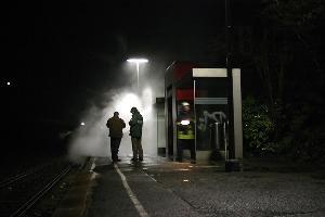 Bild: Die Polizei hat die Untersuchungen zur genauen Brandursache aufgenommen