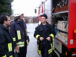 Bild: Ausbildung am Fahrzeug