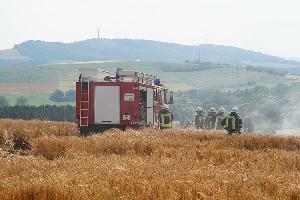 Bild: Einsatz auf dem Henselberg zwischen Thalexweiler und Bubach