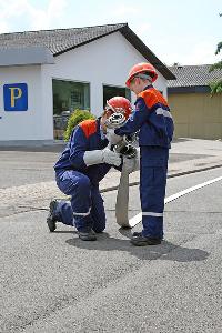 Bild: Aufbau der Wasserversorgung