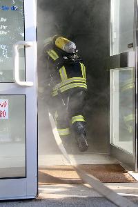 Bild: Dichter Rauch aus der Nebelmaschine sorgte für realistische Sichtverhältnisse