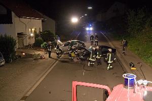 Bild: Zu einem Verkehrsunfall musste die Feuerwehr Eppelborn in die Kossmannstra&amp;szlig;e ausr&amp;uuml;cken