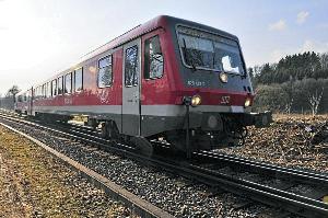 Bild: Der Regio-Express durch Eppelborn (Foto: Copyright: THORSTEN KREMERS)