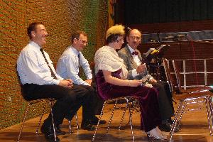 Bild: Theaterprogramm am Familienabend in Wiesbach