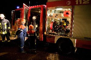 Bild: Nachtübung der Jugendfeuerwehr in Humes