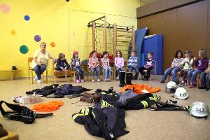 Bild: Ausrüstungsgestände der Feuerwehr