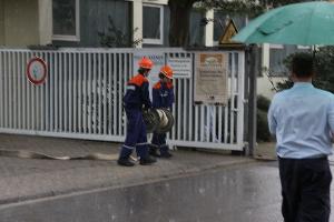 Bild: Auch der strömende Regen konnte die Jugendwehr nicht bremsen