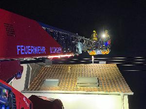 Bild: Kaminbrand in der Steinackerstra&amp;szlig;e