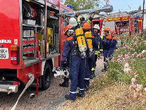Bild: Jahreshauptübung der Kinder- und Jugendfeuerwehr Feuerwehr Eppelborn