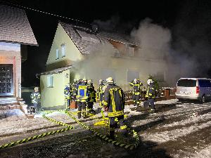 Bild: Zimmerbrand im Birkenweg