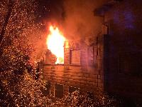 Bild: Brand in einem Mehrfamilienhaus in Dirmingen