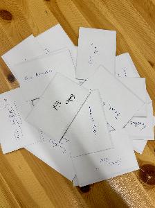 Bild: Der Löschbezirk Habach schrieb zur Weihnachtszeit weihnachtliche Grüße an die Bewohner des Haus Hubwald