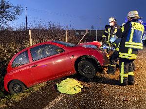 Bild: Verkehrsunfall am Wackenberger Hof