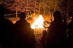 Bild: Martinsfeuer in Eppelborn