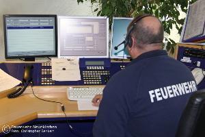 Bild: Letzter Tag in der Kreisalarmzentrale bei der Feuerwehr in Neunkirchen (Foto: Christopher Benkert)
