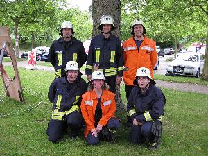Bild: Die Mannschaft aus dem Löschbezirk Eppelborn (Foto: Steffen Kaspar)