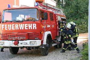 Bild: Abschlussübung der Feuerwehren der Gemeinde Eppelborn in Habach 2012