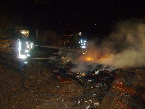 Bild: Das Feuer konnte von der Feuerwehr schnell gelöscht werden