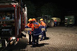 Bild: Nacht&amp;uuml;bung der Jugendfeuerwehr in Eppelborn