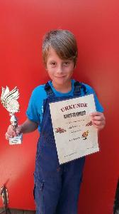 Bild: Moritz Kron erreichte in seiner Altersklasse den zweiten Platz