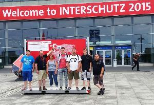 Bild: die Abordnung des Löschbezirk Bubach-Calmesweiler