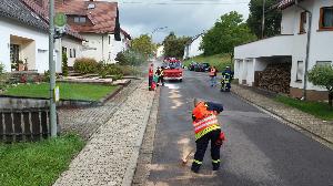 Bild: Über 3 Kilometer zog sich die Ölspur durch Bubach-Calmesweiler und Macherbach