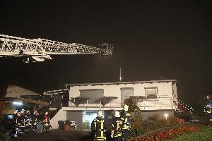 Bild: Kaminbrand in der Ortsstraße in Hierscheid