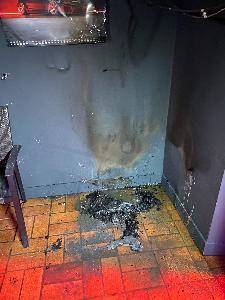 Bild: Brand in einer Garage in der Bruchstra&amp;szlig;e