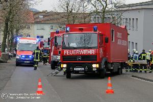 Bild: Gro&amp;szlig;einsatz von Feuerwehr, Polizei und Rettungsdienst im Rathaus in Neunkirchen (Foto: Christopher Benkert - Feuerwehr Neunkirchen)