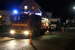 Bild: Wasserrohrbruch in der Hauptstra&amp;szlig;e in Wiesbach