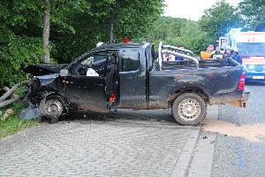Bild: Der Wagen des Unfallverursachers