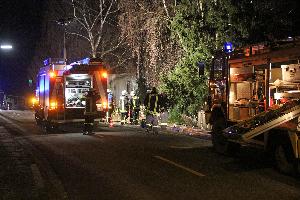 Bild: Schwerer Verkehrsunfall in der Ortsstra&amp;szlig;e in Hierscheid