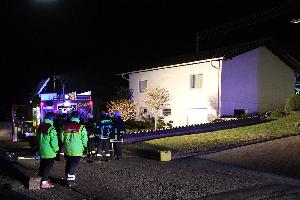 Bild: Kaminbrand im Ulmenweg in Hierscheid